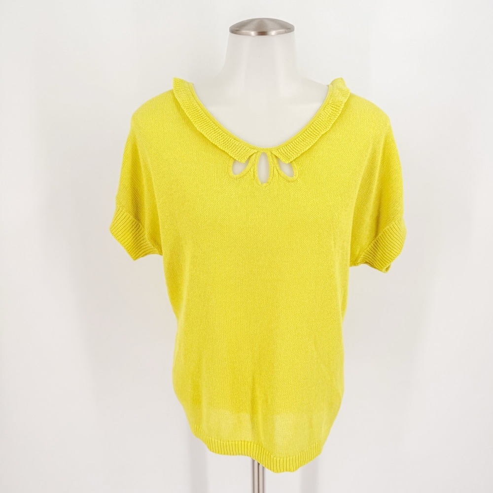 Moth Sunny Yellow Knit Sweater